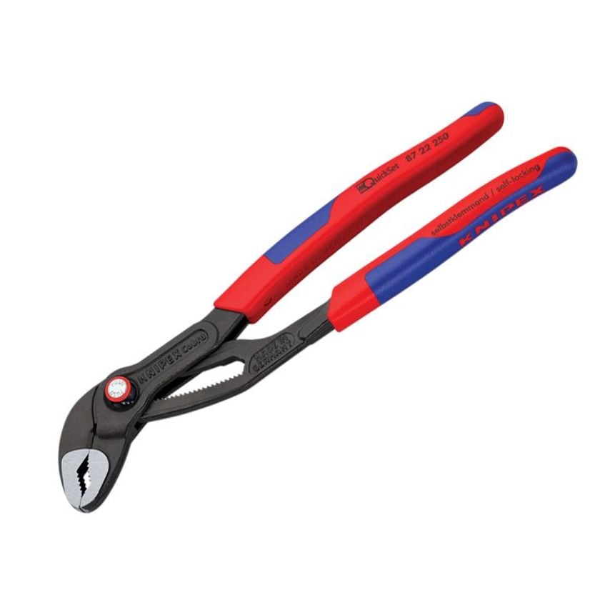 Cobra Quickset Water Pump Pliers Multi-Component 250mm KPX8722250