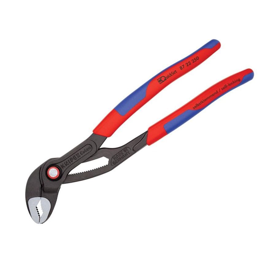 Cobra Quickset Water Pump Pliers Multi-Component 250mm KPX8722250