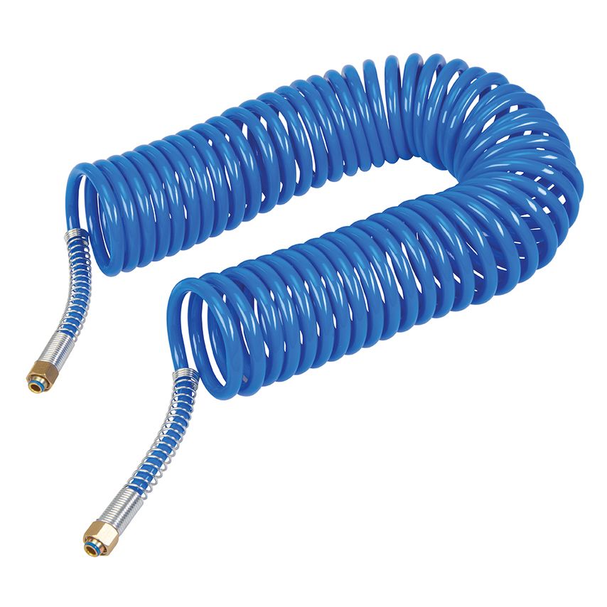 Coiled Air Hose 10m