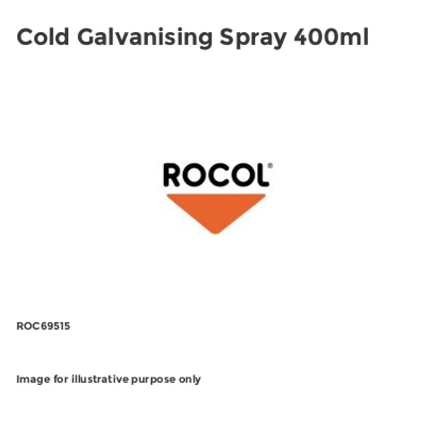Cold Galvanising Spray 400ml ROC69515