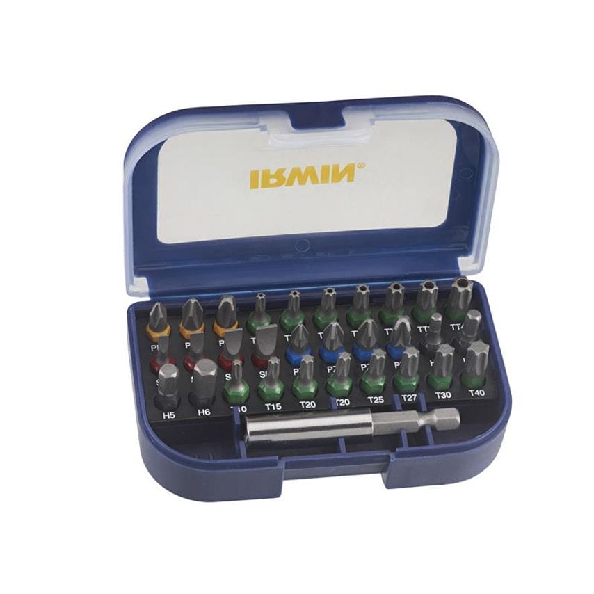 Colour Coded Screwdriver Bit Set 31 Piece