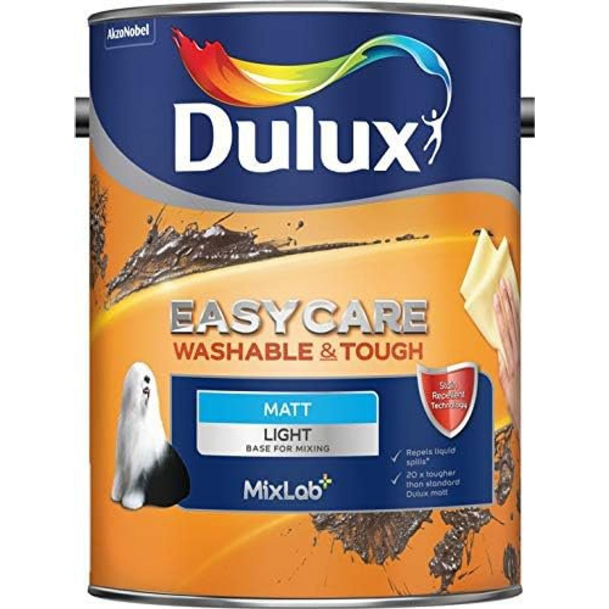 Colour Mix Easycare Matt Light Base - 5L
