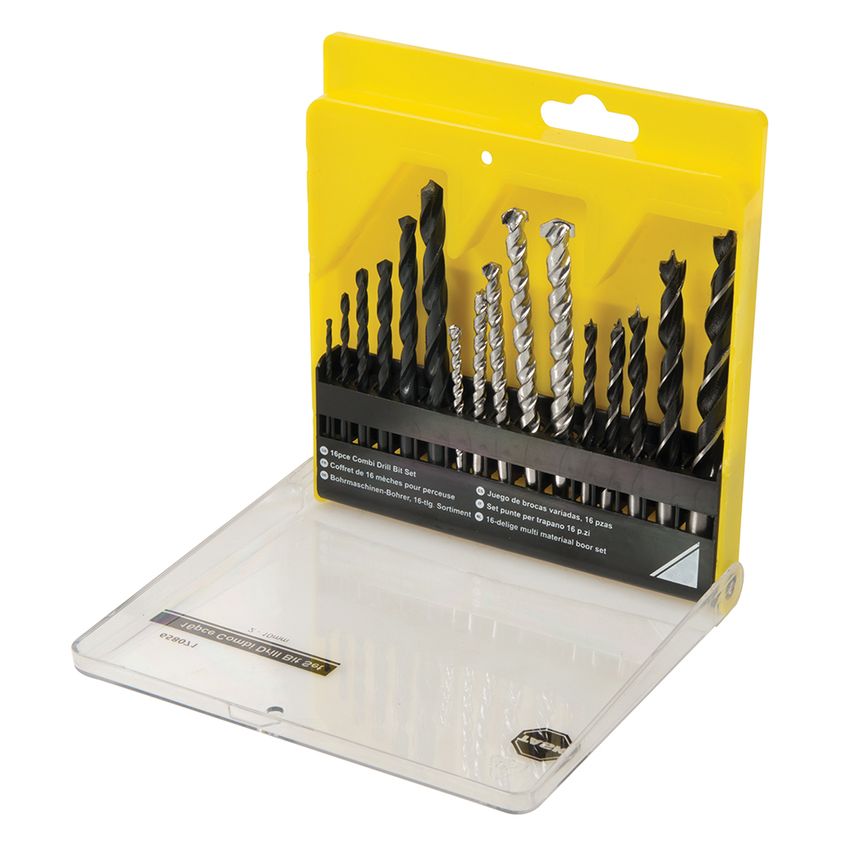 Combi Drill Bit Set 16 Piece 2 - 10mm