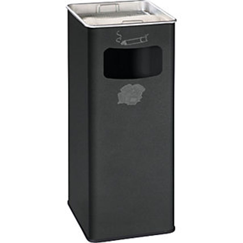 Combination Ashtray, Capacity 53 L, WxHxD 330 X 705 X 330mm, Sheet Steel, Granite