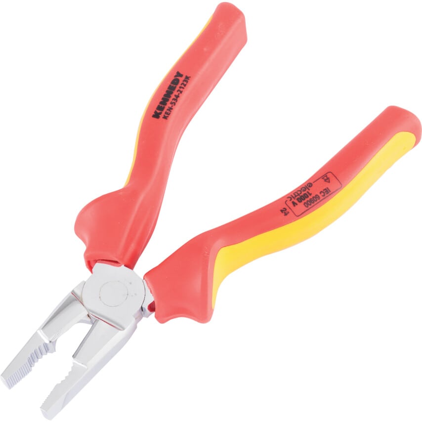 Combination Pliers Insulated 2-Component Handles 1000V 160mm