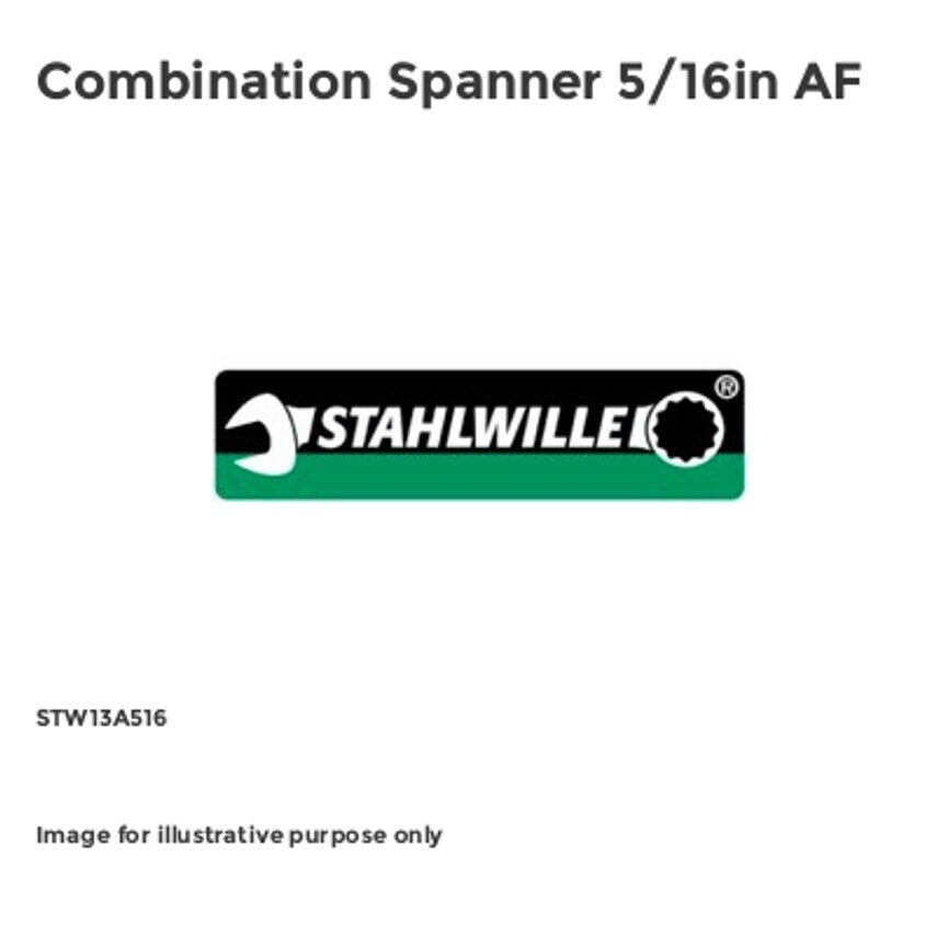 Combination Spanner 5/16in AF