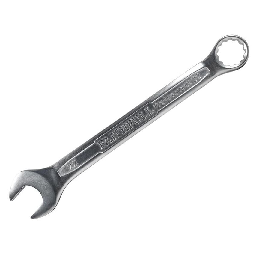 Combination Spanner CV Satin Finish 22mm FAISPAC22