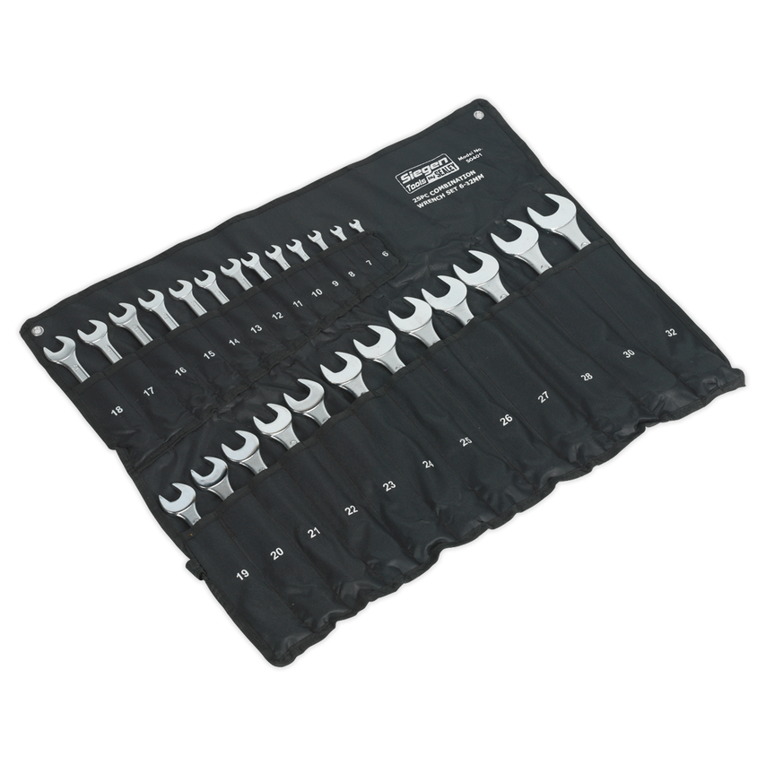 Combination Spanner Set25 Piece Jumbo Metric