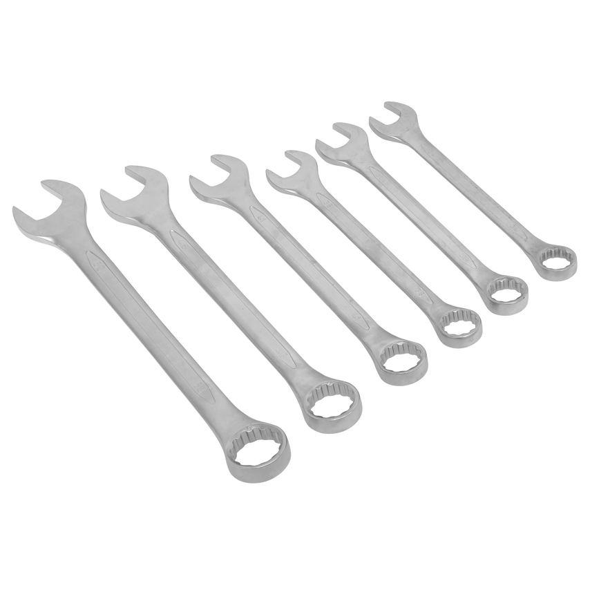 Combination Spanner Set6 Piece Jumbo Metric