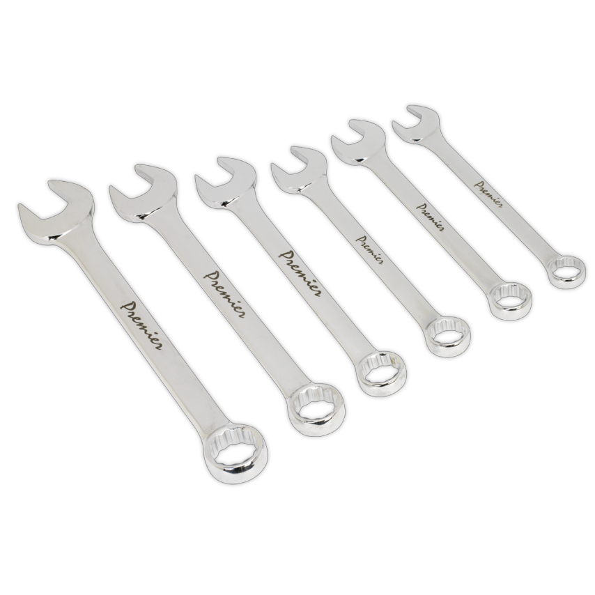 Combination Spanner Set6 Piece Super Jumbo Metric
