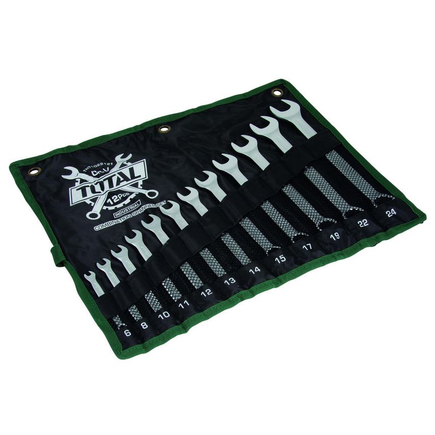 Combination Spanner Set, 3 Sizes 6-24mm - THT1022121