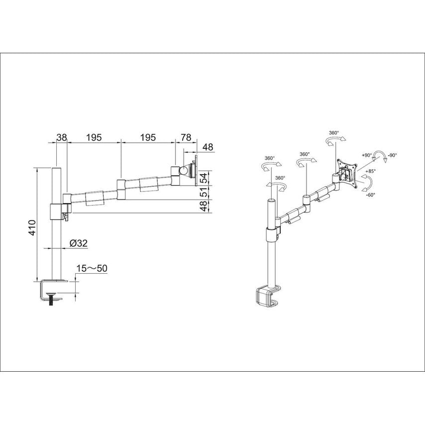 Combination Wrench 23/32" Mirror Polished Chrome Plating