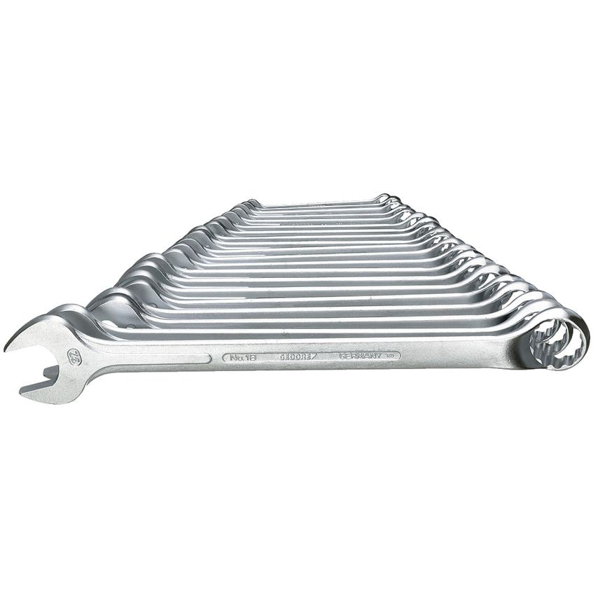 Combination spanner set 20 pcs 8-32 mm