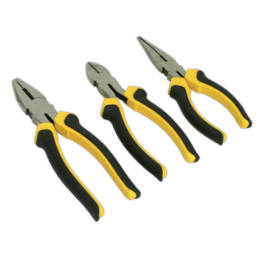 Comfort Grip Pliers Set 3 Piece