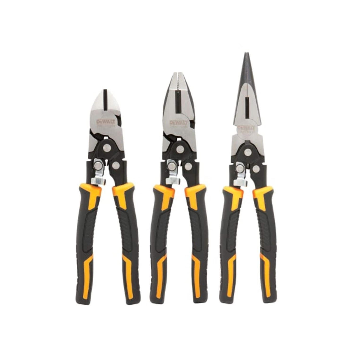 Compound Action Pliers Set 3 Piece