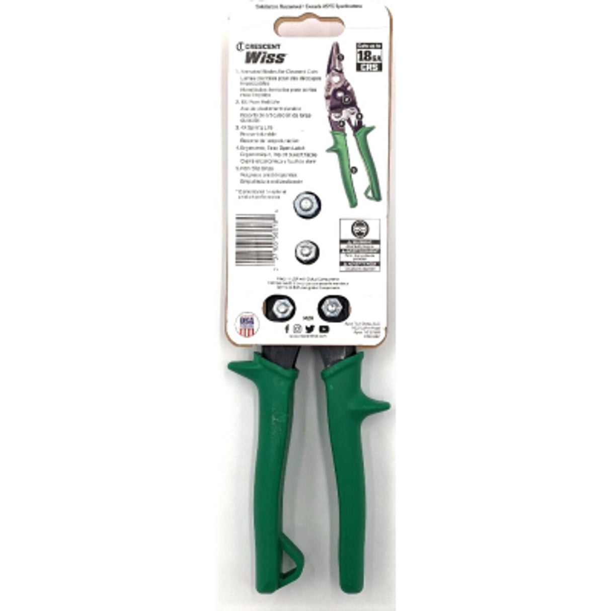 Compound Snips Straight/Right Cut M2R