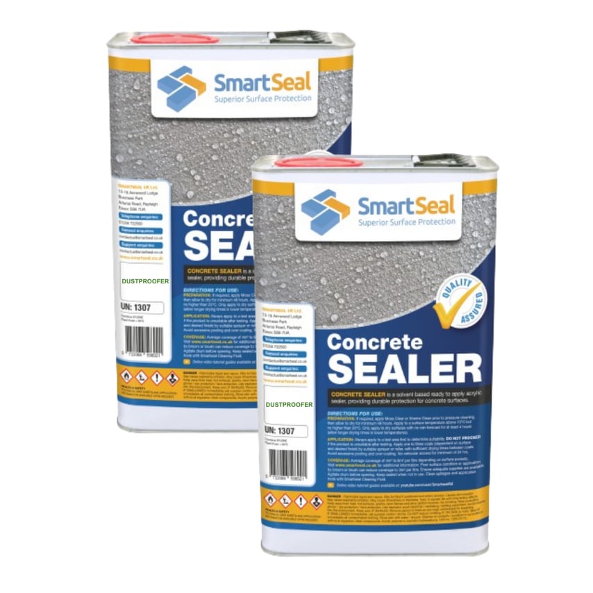 Concrete Dustproofer Internal and External 5 Liter Pack of 2