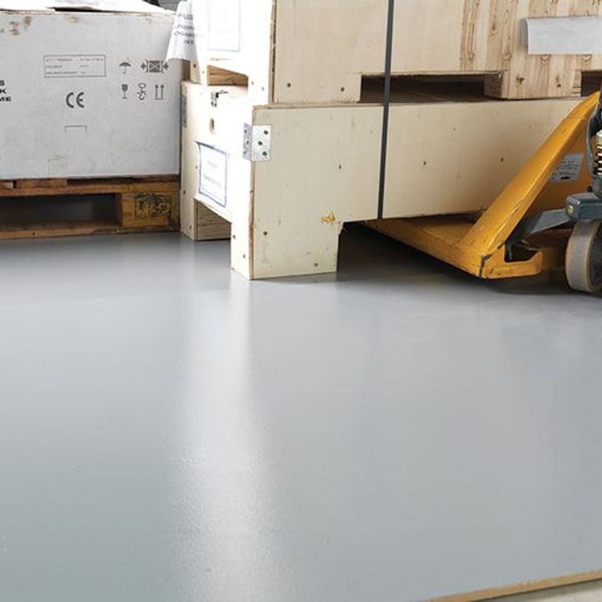 Concrete Floor Paint Bef Blue Grey 5L Squirrel Grey