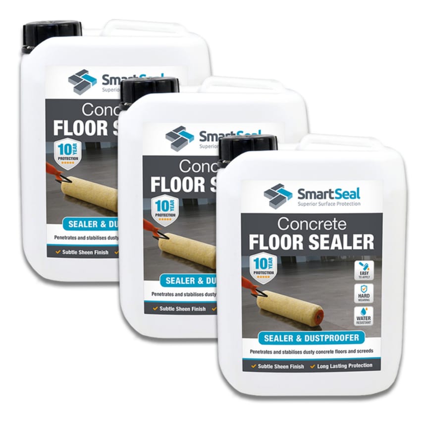 Concrete Floor Sealer 5 Liter Pack of 3