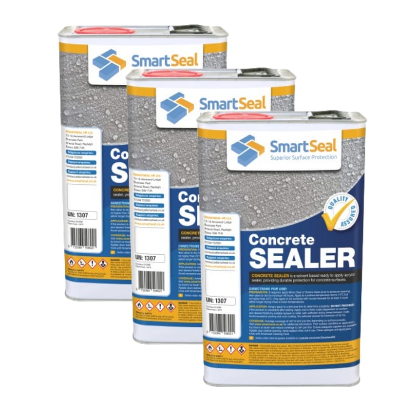 Concrete Sealer External 5 Liter Pack of 3