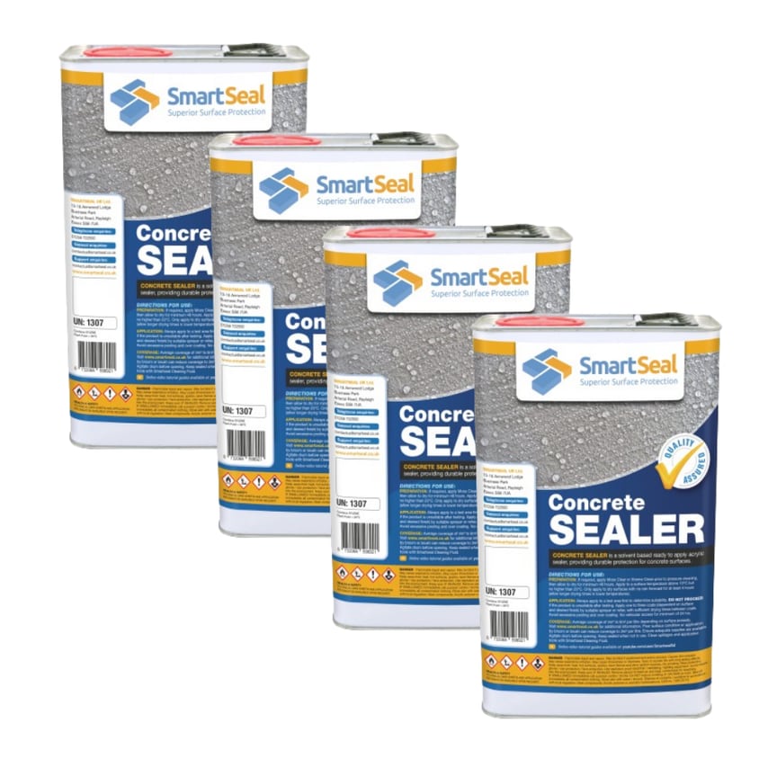 Concrete Sealer External 5 Liter Pack of 4