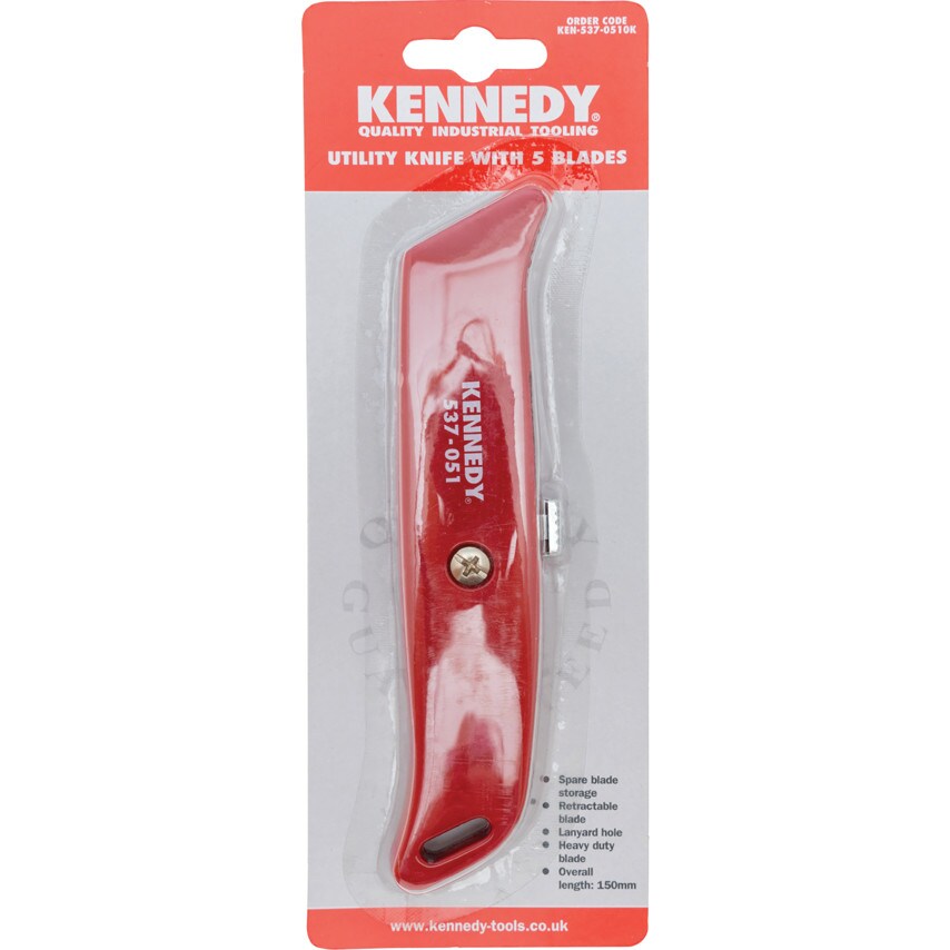 Contoured Grip Retractable Trimming Knife