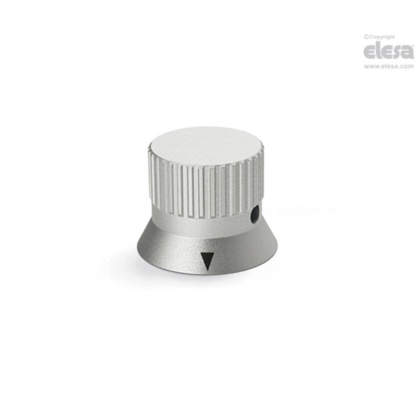 Control knurled knob-GN 723.4-34-B8-M