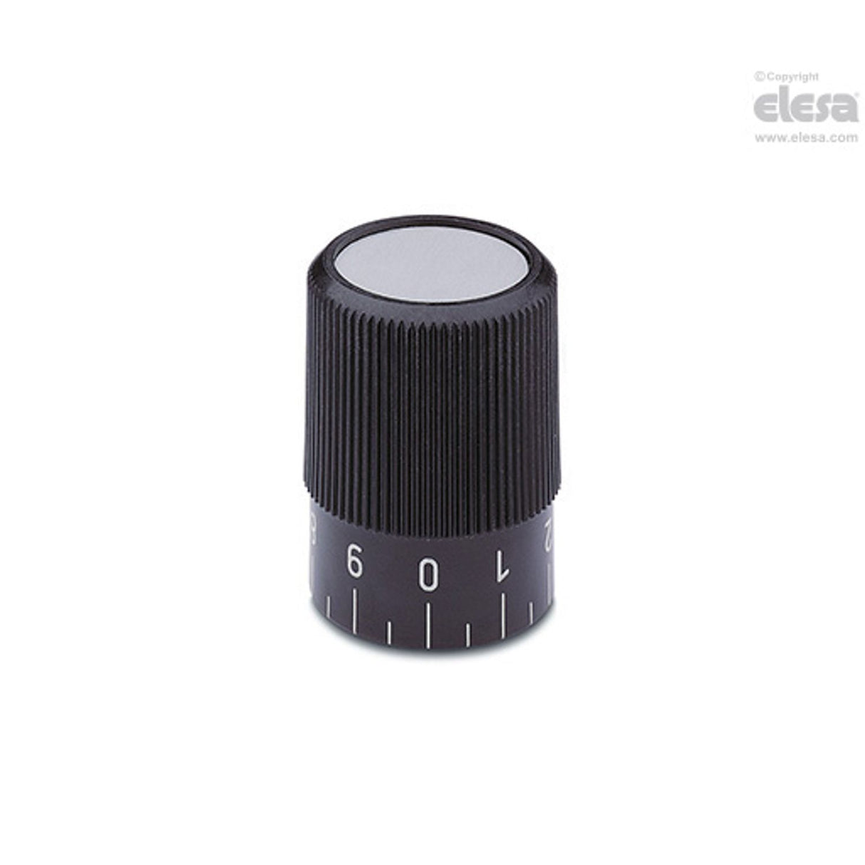 Control knurled knob-IZP.40 N-12+GS-10/20