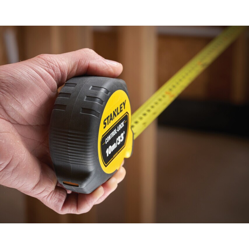 Control-lock 10M/33' 25mm Wide Tape Measure