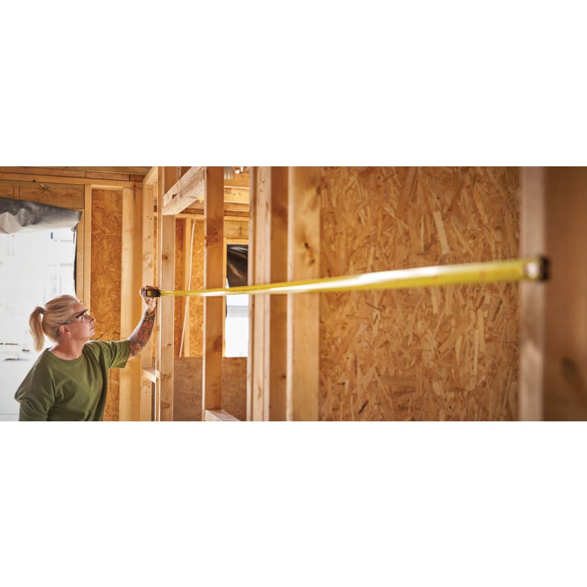 Control-lock 10M 25mm Wide Tape Measure