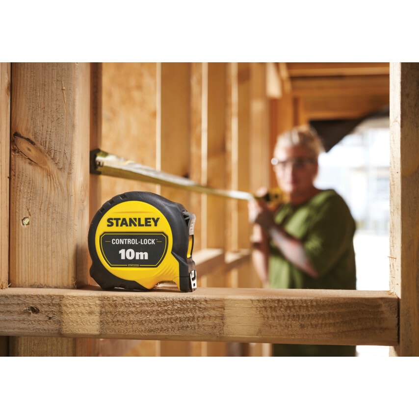 Control-lock 10M 25mm Wide Tape Measure