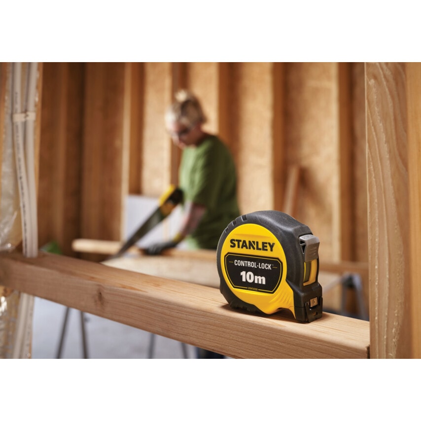 Control-lock 10M 25mm Wide Tape Measure