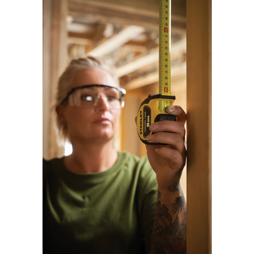 Control-lock 8M 25mm Wide Tape Measure