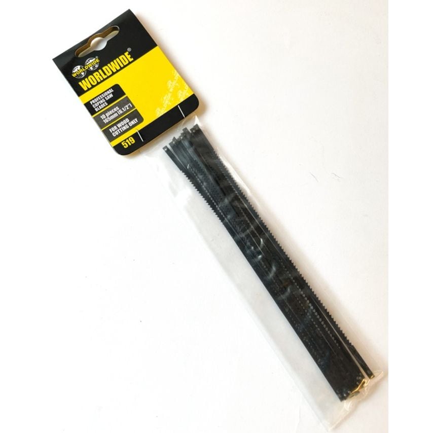 Coping Saw Blades 163mm (6.1/2")