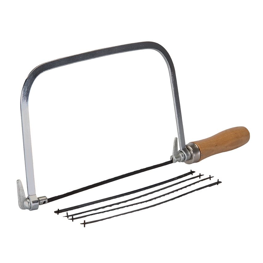 Coping Saw and 5 Blades 170mm