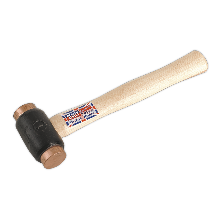 Copper Faced Hammer 1.75LB Hickory Shaft
