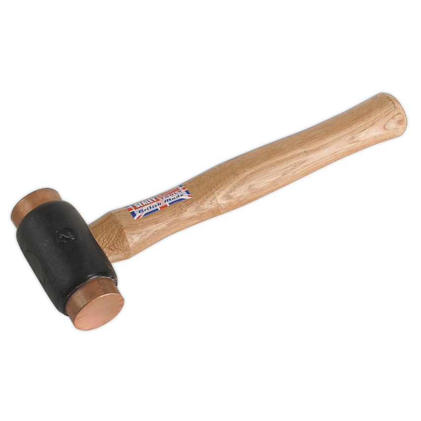 Copper Faced Hammer 2.75LB Hickory Shaft