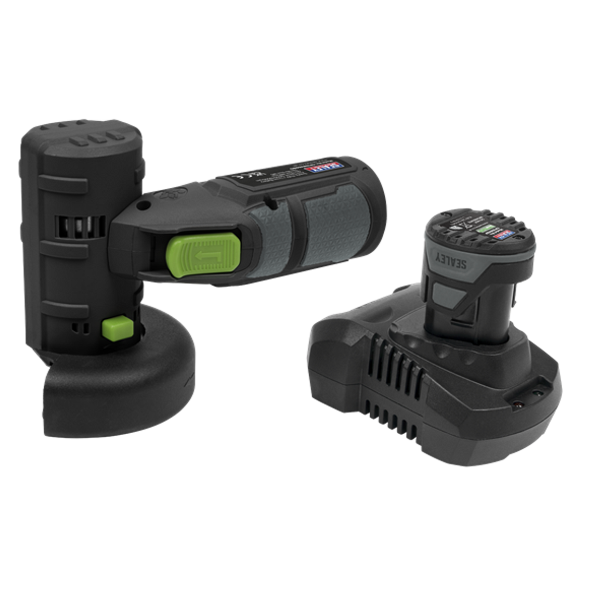 Cordless Angle Grinder Kit 10.8V 85mm 2Ah