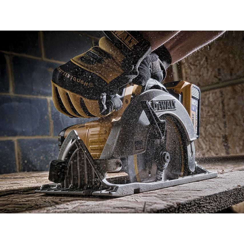 Cordless Construction Trim Saw Blade 165 x 20mm x 24T DEWDT1949QZ