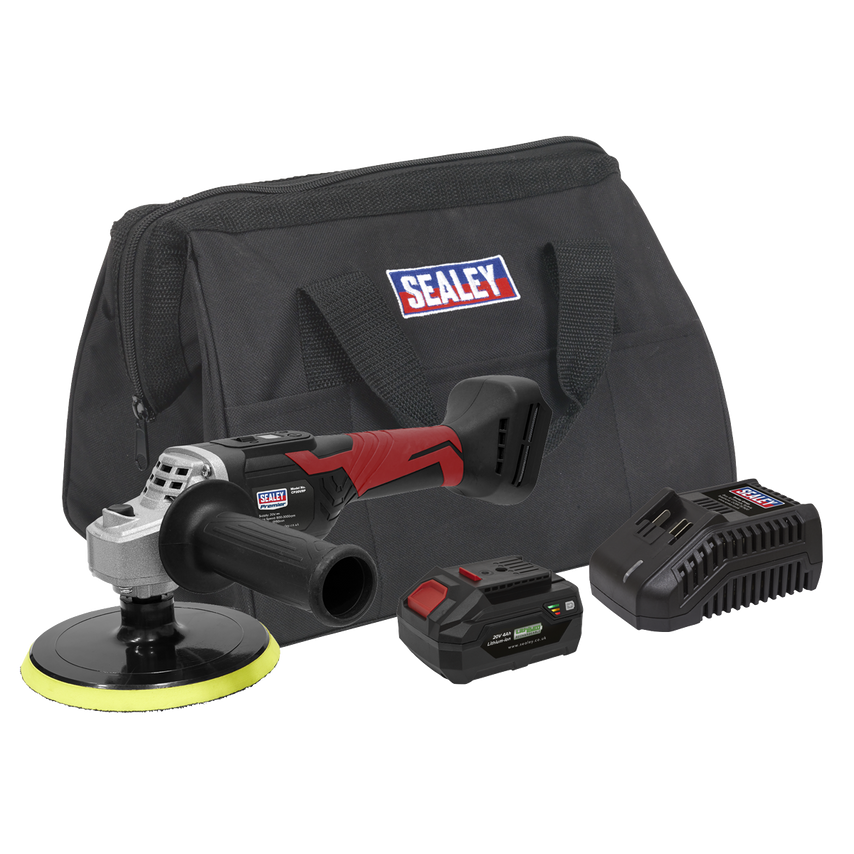 Cordless Rotary Polisher Kit 20V 125mm