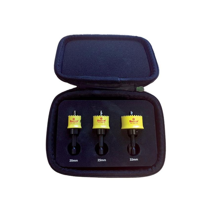 Cordless Smooth Cut Bi-Metal Holesaw Kit, 3 Piece STRKCS03001