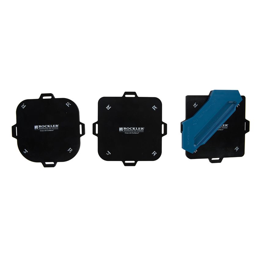 Corner Radius Routing Templates 4 Piece 1/8 - 1' Radii