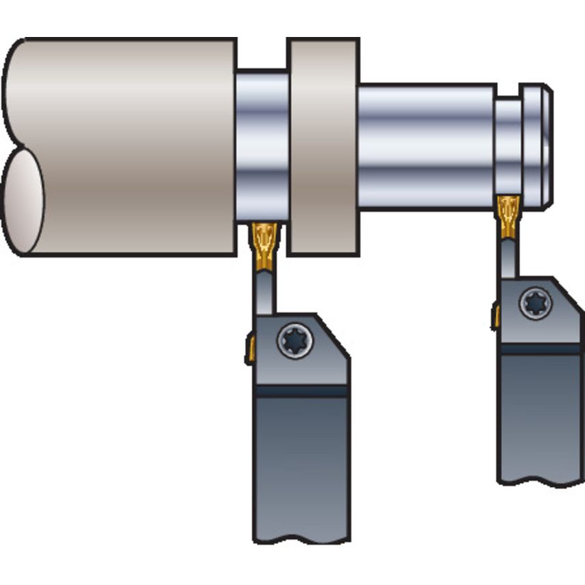 CoroCut 1-2 Insert for Grooving N123E2-0224-0002-GF1125