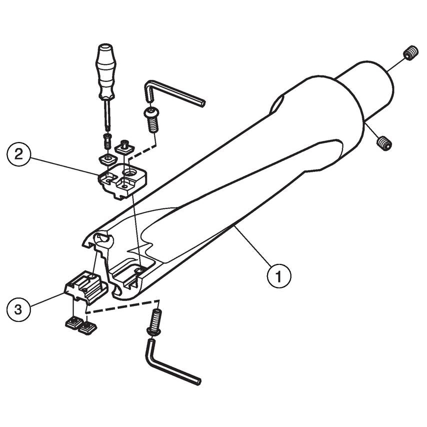 CoroDrill 880 Indexble Insert Drill 880-D0710LX50-04