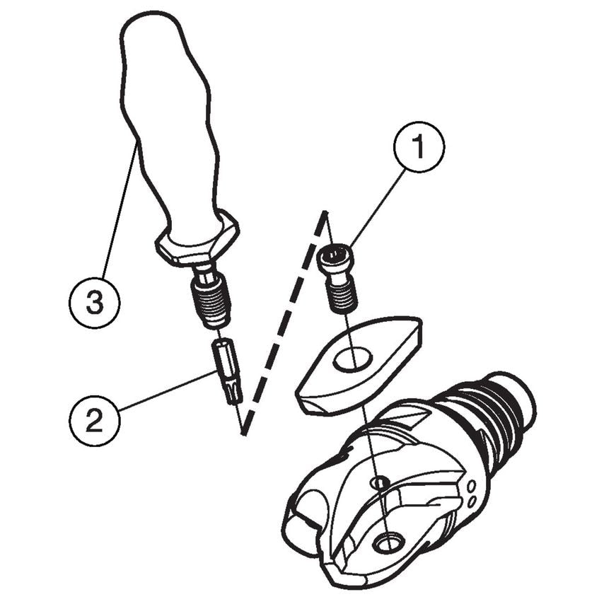 CoroMill 216 Ball Nose Milling Cutter RA216-13EH12