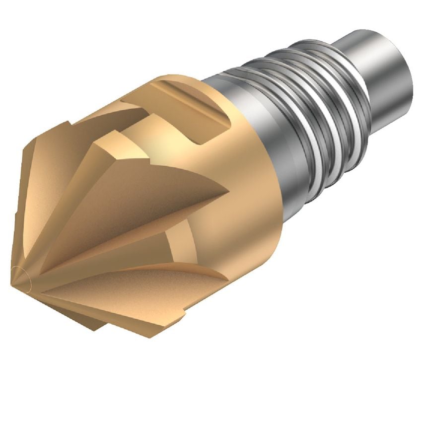 CoroMill 316 Solid Carbide Head for Chamfer Milling 316-16CM800-16045G1030