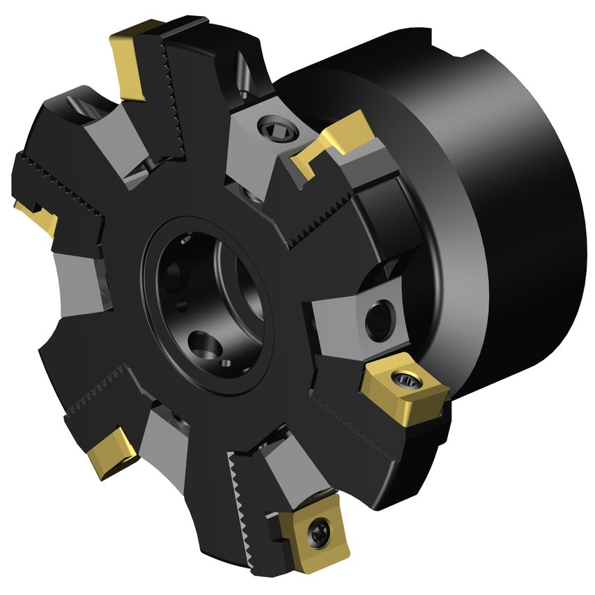 CoroMill 331 Adjustable Full Side and Face Disc Milling Cutter R331.32C-080R25EM