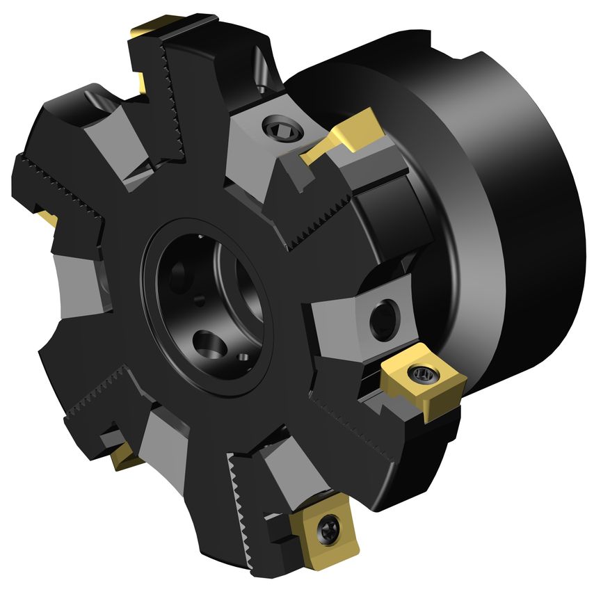 CoroMill 331 Adjustable Half Side and Back Face Disc Milling Cutter R331.52C-080R25FML