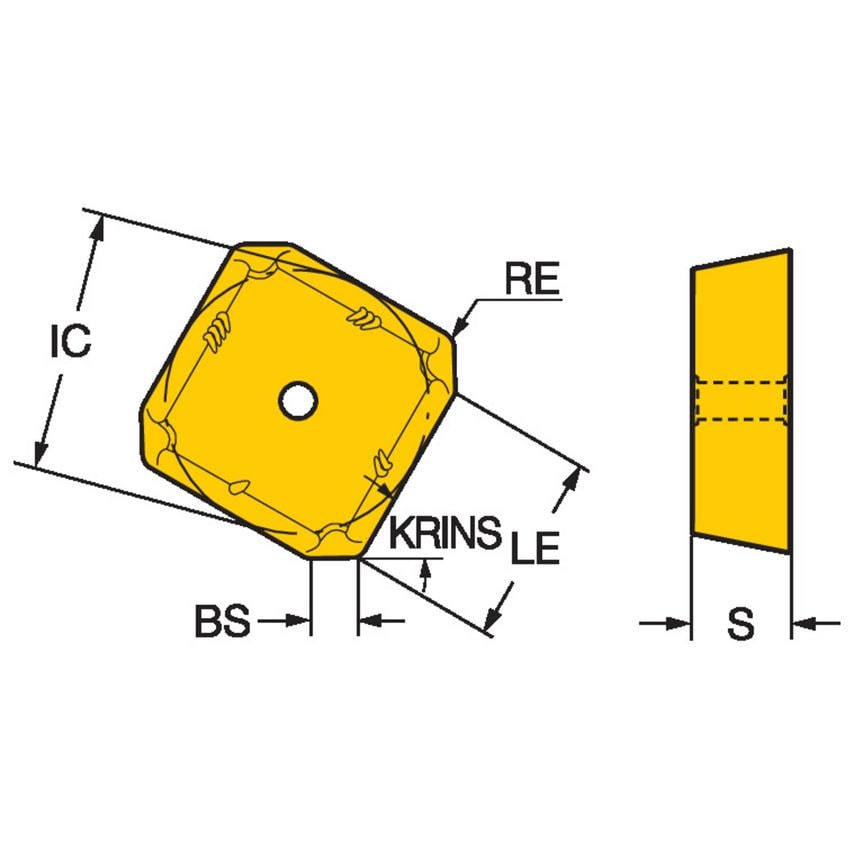 CoroMill 360 Insert for Milling 360R-1906M-PH4330