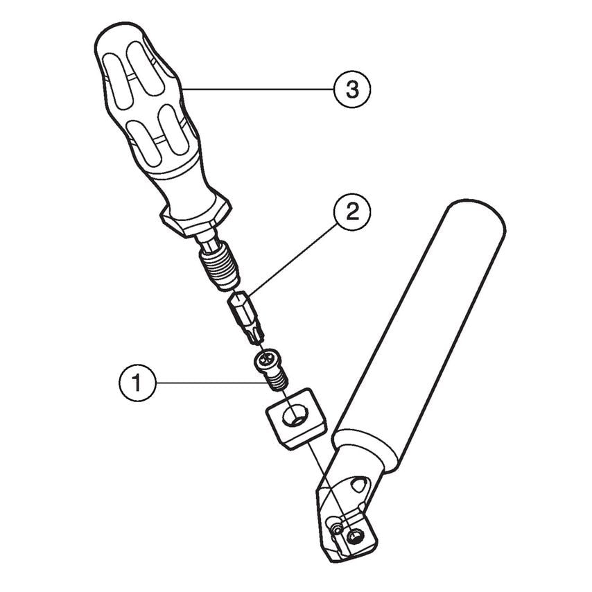 CoroMill 495 Chamfer Milling Cutter A495-026m5-4509H